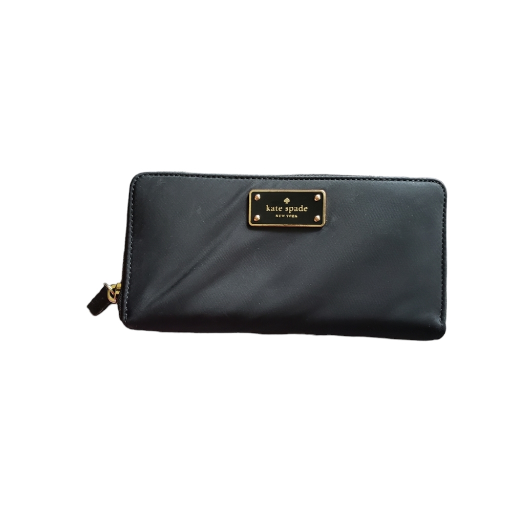 Kate spade new york nylon zip around wallet